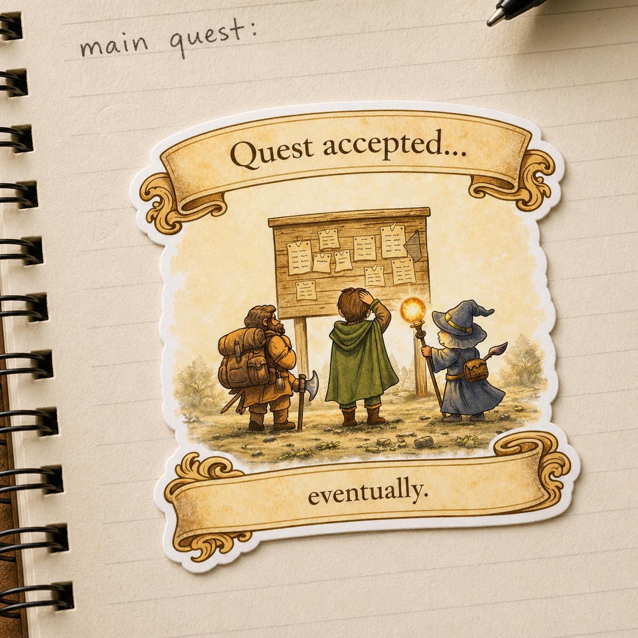 Quest Accepted Eventually